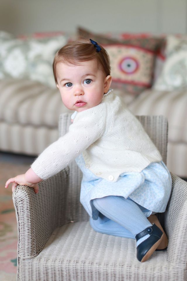 She looked like a doll when she was a baby 💝🎀
.
#PrincessCharlotte 
#HappyBirthdayPrincessCharlotte