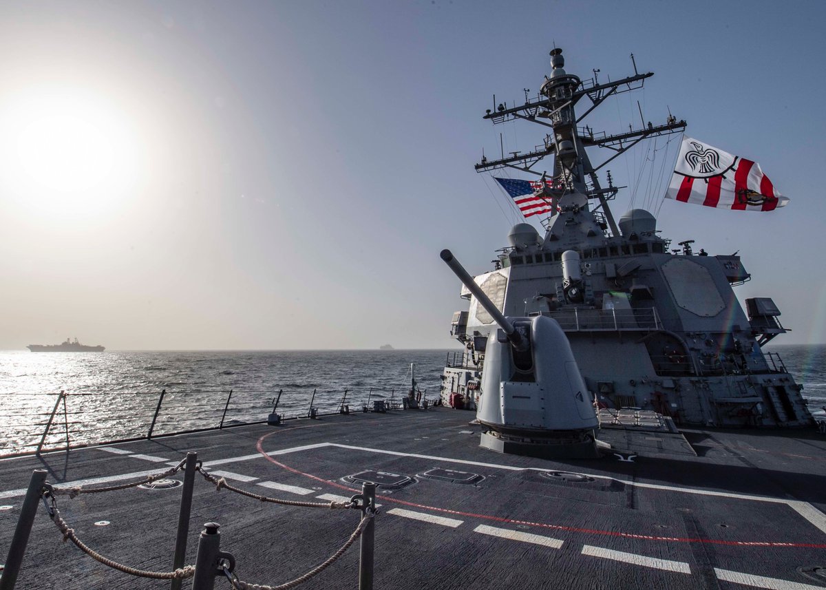 USS Carney (DDG 64) transits through the Strait of Gibraltar.

Post story link: DVIDS - News - USS Carney transits the Strait of Gibraltar (dvidshub.net)

#sixthFleet #DDG64 #USSCarney #LifeatSea #USN #USNavy