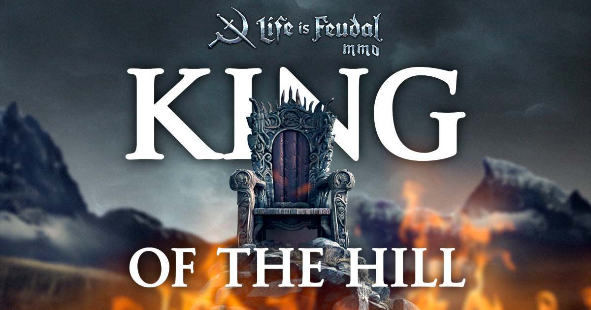 Feudal Lords, the King of the Hill event is set to begin on May 8, 18:00 CEST.

In true Life is Feudal form, you'll be battling it out with skill and shovels!

So what are you waiting for, register now!
forms.gle/ZQBh6sdncNUDKm…

#LifeisFeudalMMO #KingOfTheHill #Gaming