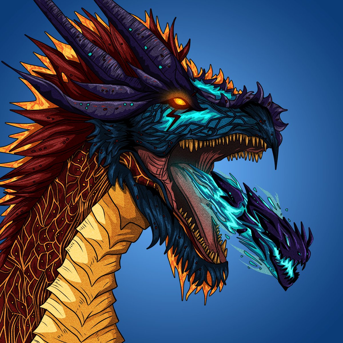 AZURONG #NFT SNEAK PEEK ⛩️ They say dragons never truly die. No matter how many times you kill them ⚔️ AZURONG is coming soon to @cryptocomnft with a massive utility and suitable price, stay tuned 🔥 🐉 2,700 Unique NFTs 📆 To be announced