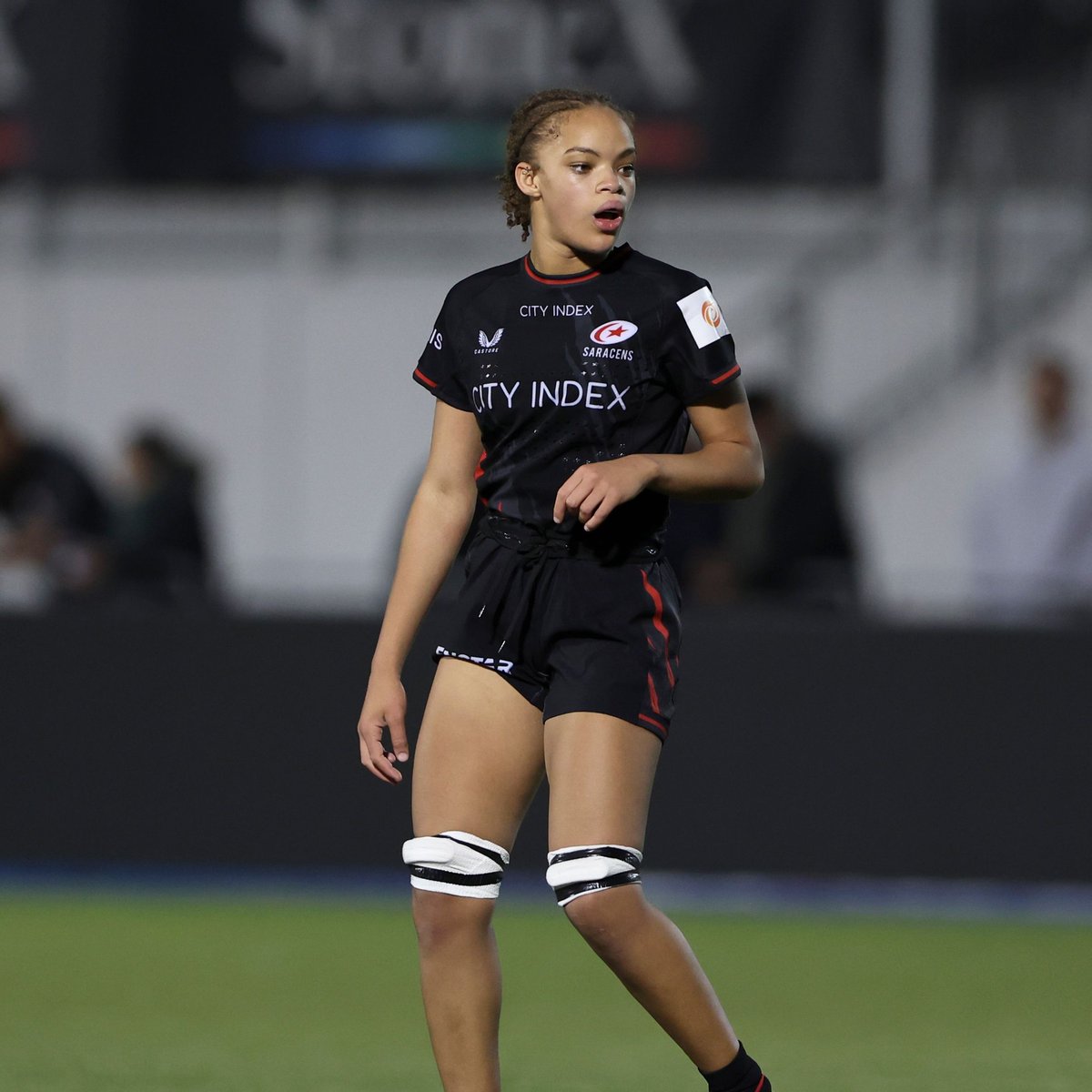Amelia, Chloe and Joia have all been named in the @RedRosesRugby U20s squad to face Wales this weekend. 🌹 Good luck to all 3️⃣ of our young guns! #YourSaracens💫