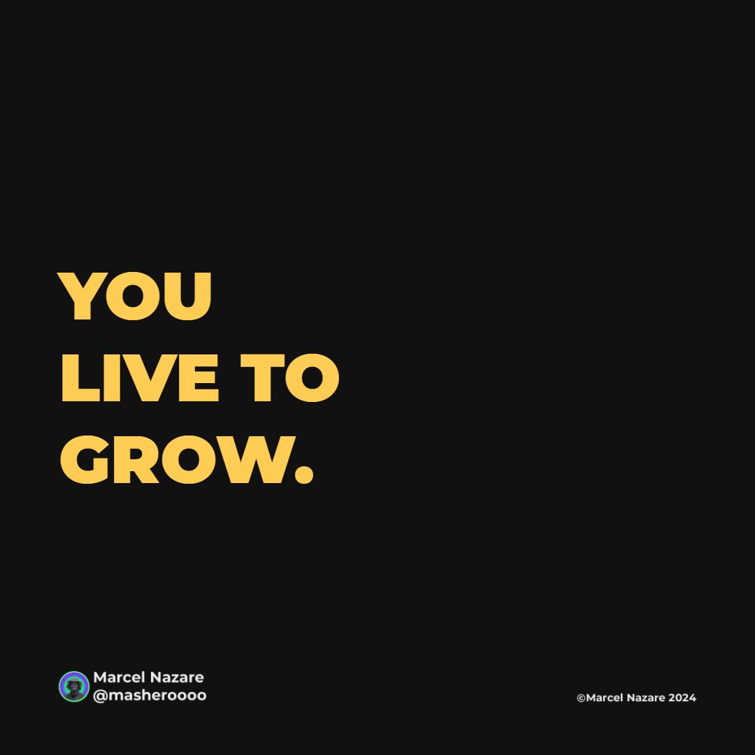 You live to grow! 🌱 Embrace your creative journey & evolve your brand with purpose! Don't limit yourself, level up! 💪 #YouLiveToGrow #GrowthMindset #BrandEvolution #CreativeEntrepreneur