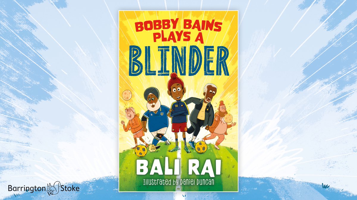 A brand new Junior/Middle Grade story for the wonderful people @BarringtonStoke - football, kindness and friendship across the generations. And a little bit of reggae, too!