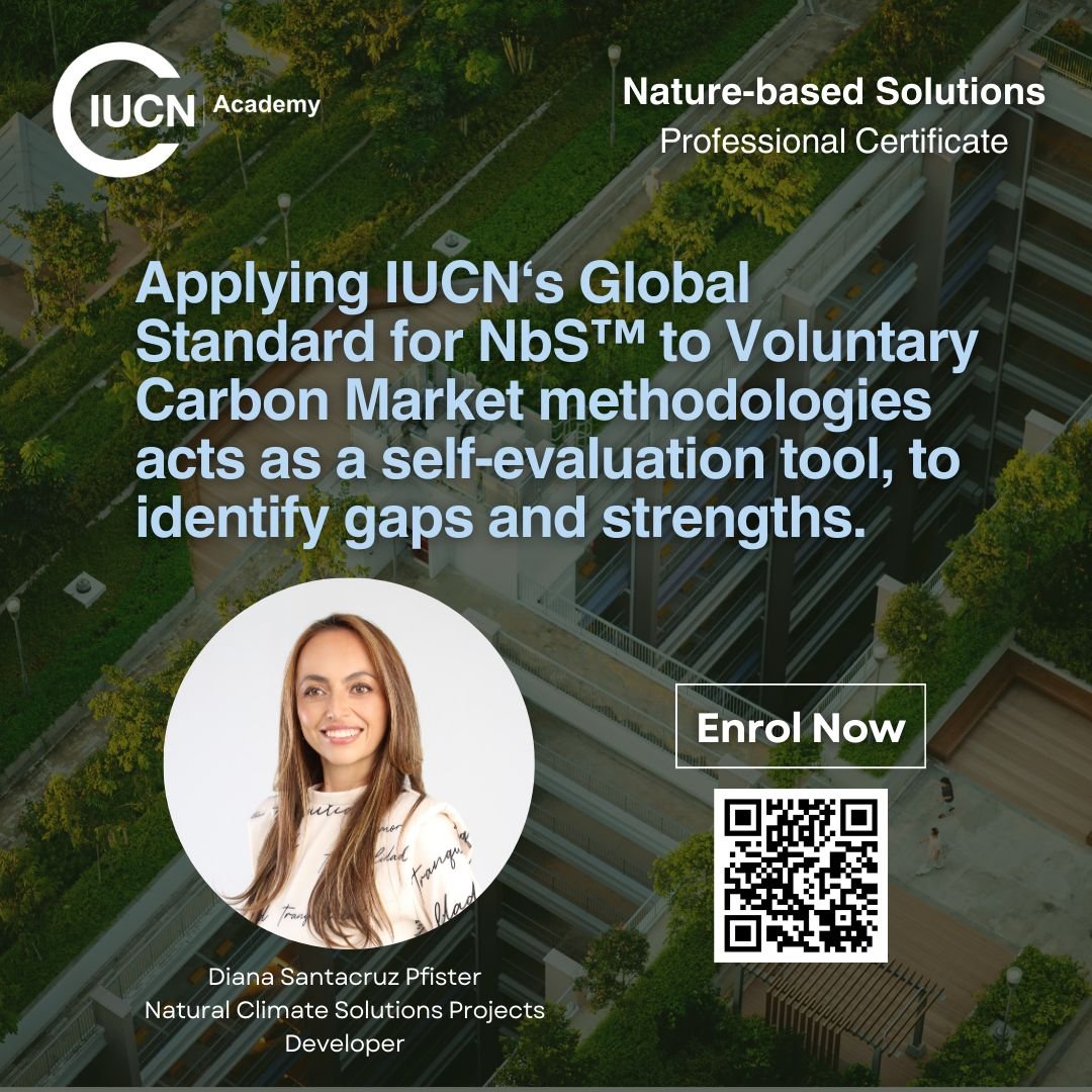 A professional Certificate on Nature-based Solutions by #IUCNAcademy awaits! Learn more about its benefits & get to be part of the changemaking community, spearheading #NbS initiatives. Get certified by @IUCN to make change through #NbS now! ➡️🔗 shorturl.at/abyIV
