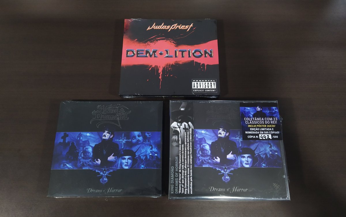 diehardrecords's tweet image. 500 peças com pôster! 💿

💥 diehard.com.br 📦✈️🌐

🤘😝👊

#judaspriest #kingdiamond #cdcollections #cdcollectors #cdcollector #cdcommunity #galeriadorock #diehardrecords