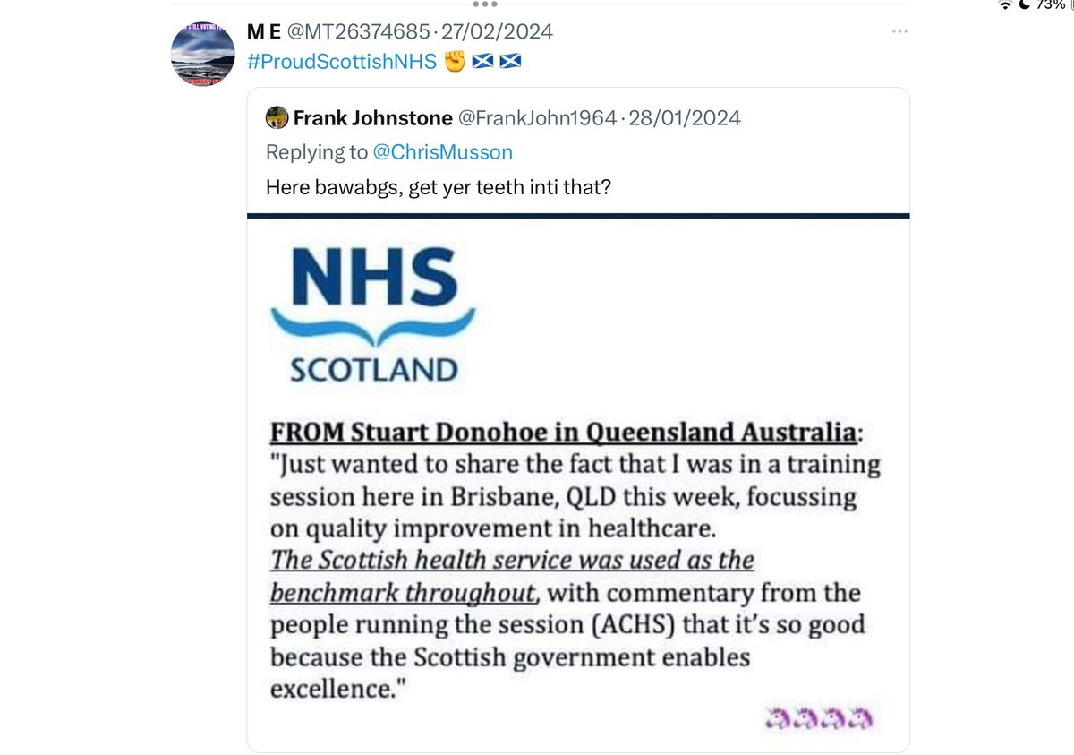 @PFOKane @ScottishLabour Perhaps you would care to explain to our dear readers why your “partners” are accepting “donations” from private health firms?