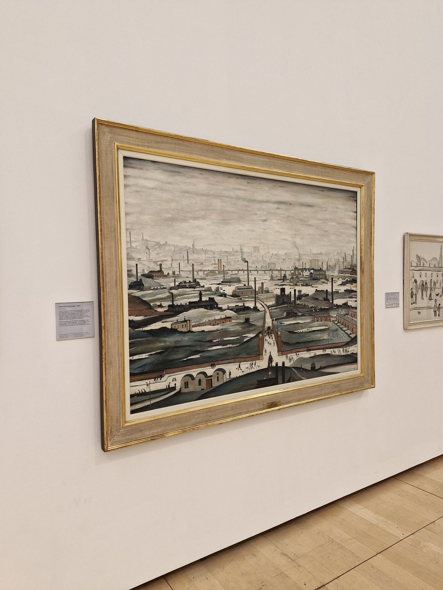 Loved my visit to #SalfordQuays #MediaCity to @The_Lowry and the L S Lowry gallery. Such beautiful paintings. #Project458 ##PlannedCareerBreak