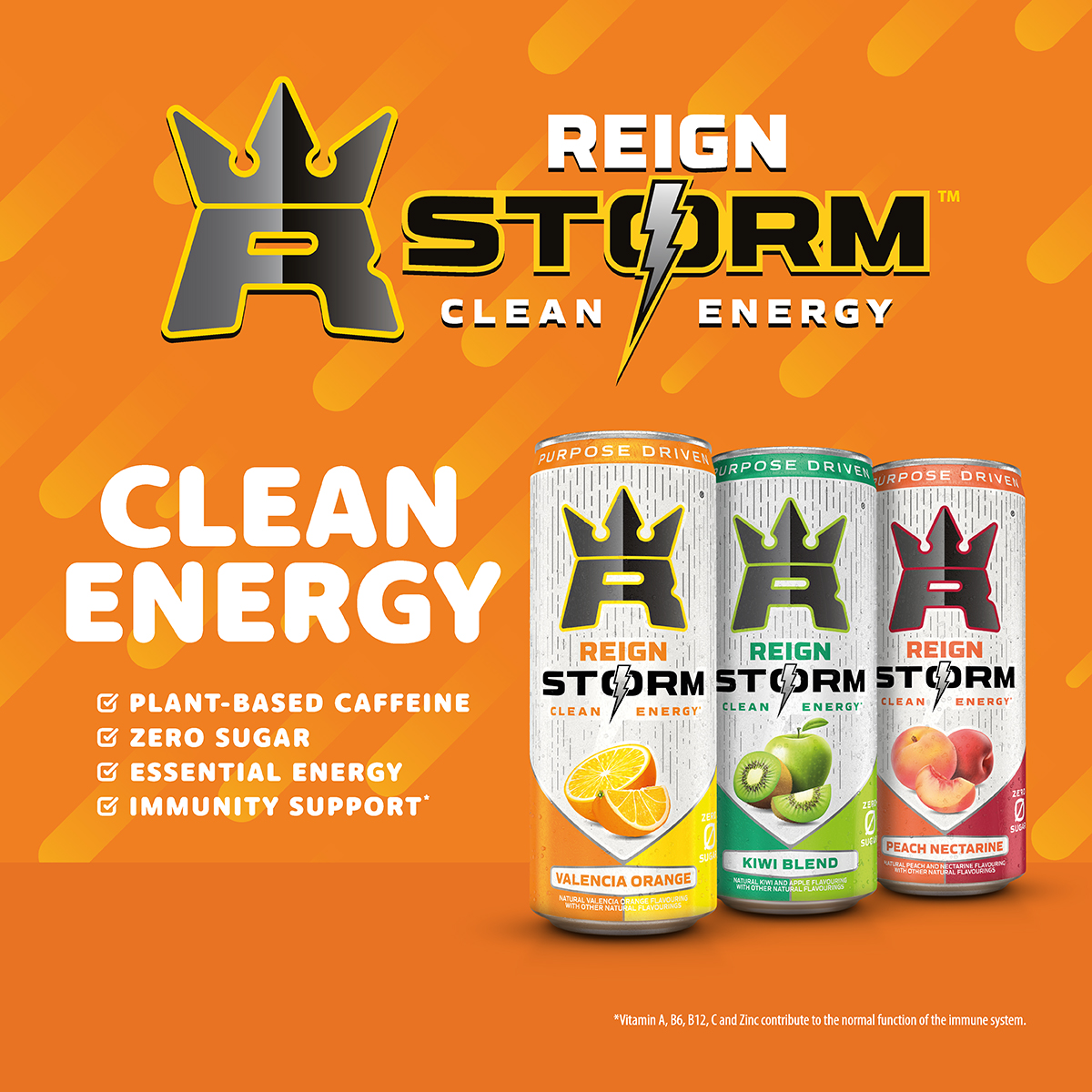 For the chance to win a case of your favourite Reign Storm flavour, tell us who you'd share it with in the comments below 👇 Don't forget to include #OneStopReign Good luck! #Competition #Win #Giveaway #ReignStorm #Reign