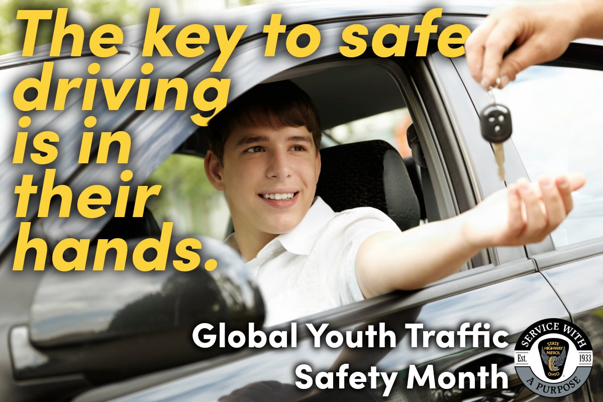One of the best things we can do during #GlobalYouthTrafficSafetyMonth is set a good example of safe driving for the youth in our lives. Some safe habits to instill: putting cell phones away while driving, allowing space between vehicles, & wearing your safety belt on every trip.