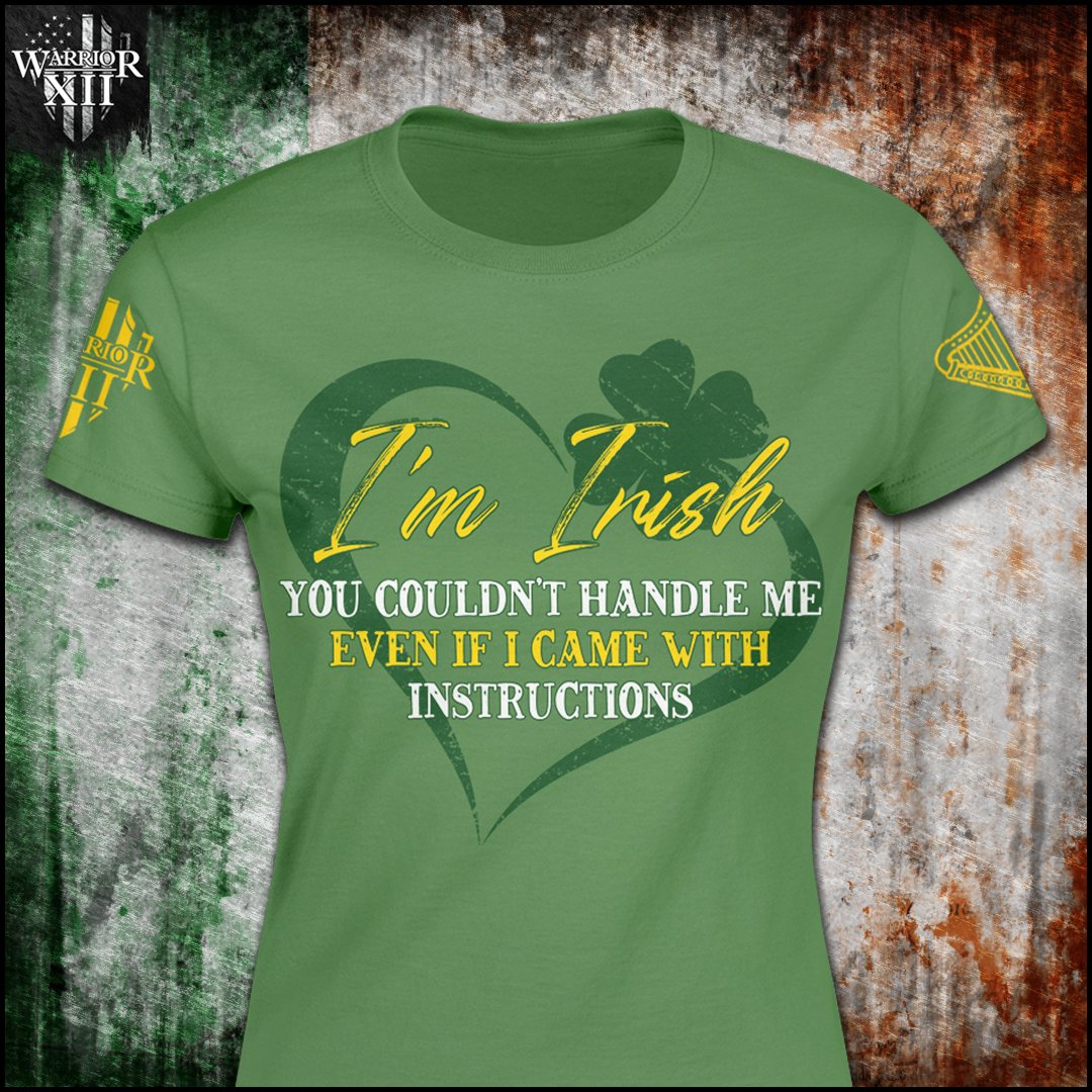 Warrior 12 - Shirt of the Day!
I'm Irish
ow.ly/fPHn50QAVKR
#Warrior12 #ShirtOfTheDay #WarriorNation #TacticalApparel #EverydayWear #WarriorStrong #WarriorMindset #WarriorSpirit #WarriorLife #TacticalGear