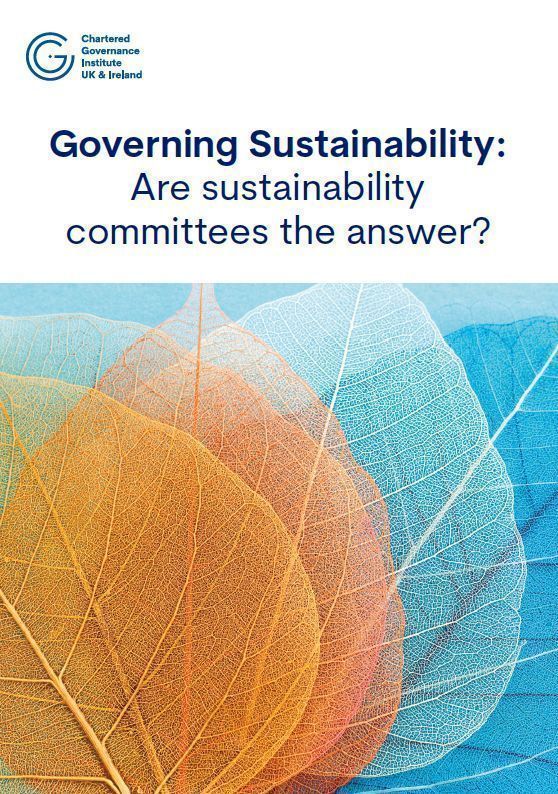 Our latest thought leadership is out today. “Governing sustainability: Are sustainability committees the answer?” is a guide to making sustainability oversight work for your board. Read it here: buff.ly/3Wr63Bw #Sustainability #ESG #ESGSummit #BoardCommittees #Governance
