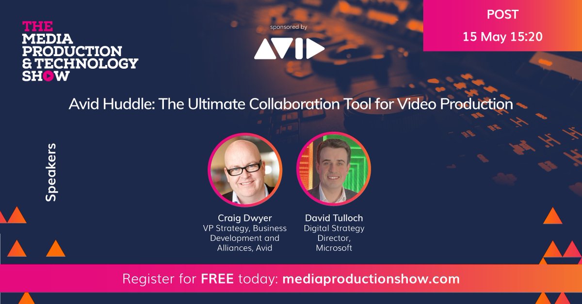 Introducing Avid Huddle, transforming virtual review for media teams worldwide! Join us at #MPTS2024 with Craig Dywer and David Tulloch for the reveal. Experience high-quality review tools powered by Avid and Microsoft. Register: bit.ly/MPTS24regX