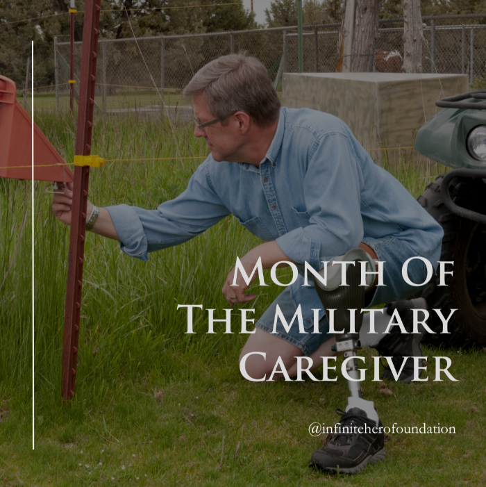 InfiniteHeroOrg's tweet image. As we honor the Month of The Military Caregiver, remember the unsung heroes who dedicate their time and effort to providing exceptional care for their loved ones.
Take time to thank a caregiver for their dedication and care of our loved ones. 🇺🇸