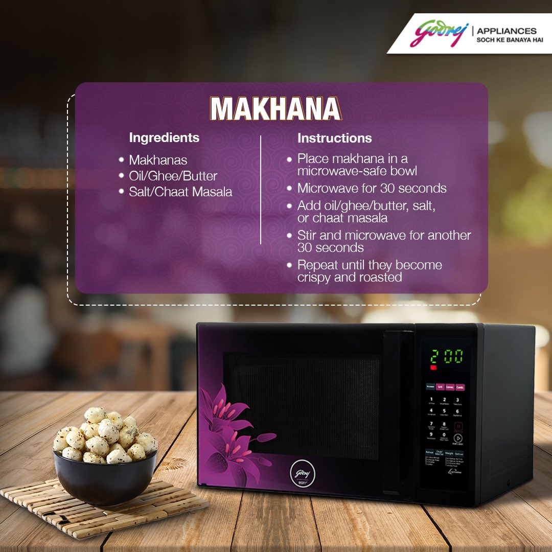 GodrejAppliance's tweet photo. Cricket match + Yummy snacks = Perfect combination! 😋
This cricket season, level up your game-day snacks with Godrej Microwave Ovens! 🍿
#Godrej #GodrejAppliances #GodrejMicrowave #IPL #IPLSnacks #ThingsMadeThoughtfully #SochKeBanayaHai https://t.co/fA8ZWEl6kI