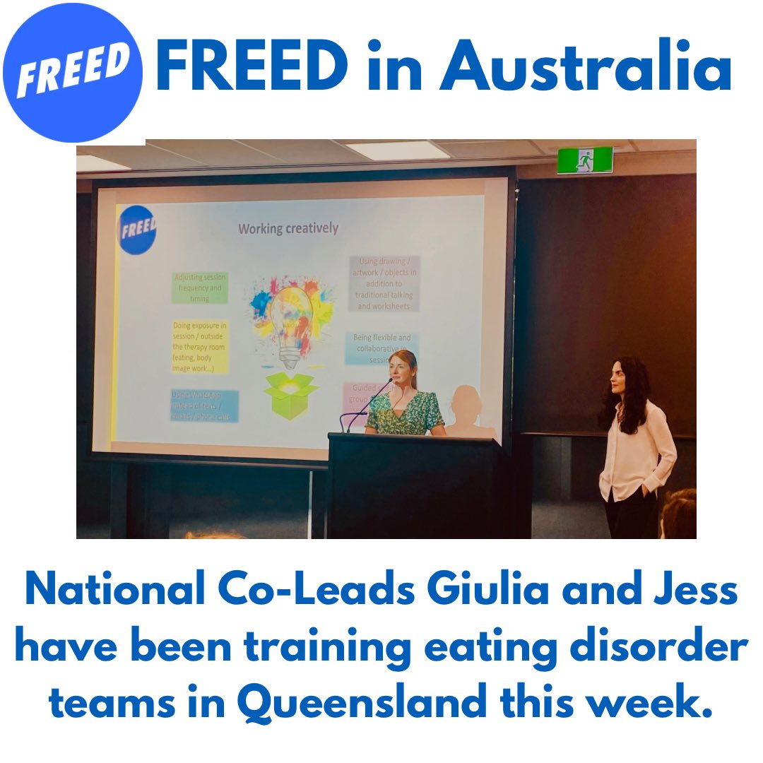 CYP and adult services in Queensland joined together to learn about the FREED model; to plan and collaborate in delivering their early intervention pathways. It has been an exciting opportunity for the FREED model to be adapted internationally.
