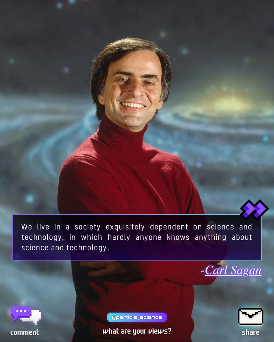 Quote from Carl Sagan! ✨

#carlsagan #spacequoes #sciencequotes