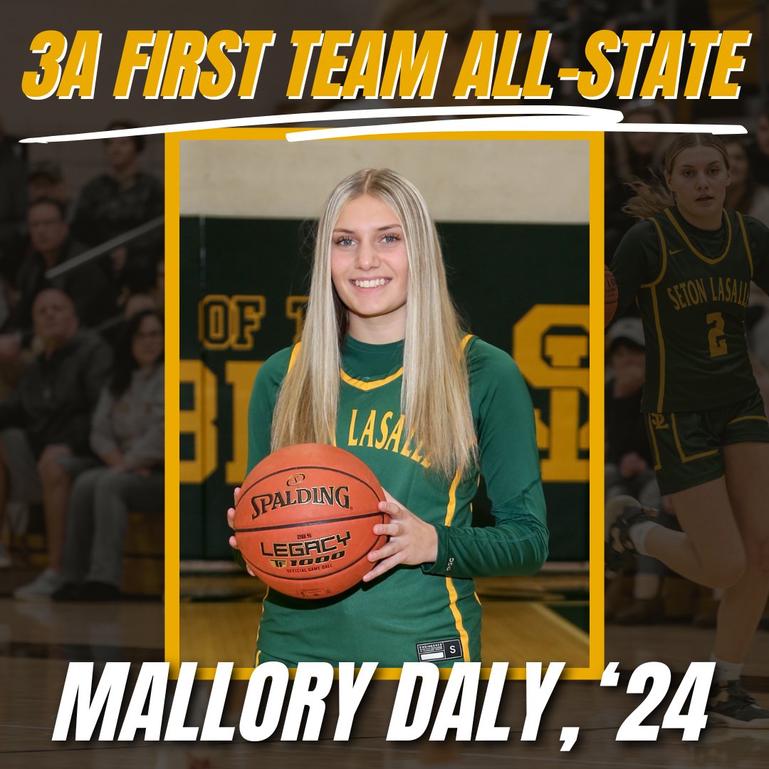 Congratulations to Mallory Daly, ‘24 who was named 3A First Team All-State! #BeAChampion #BeARebel