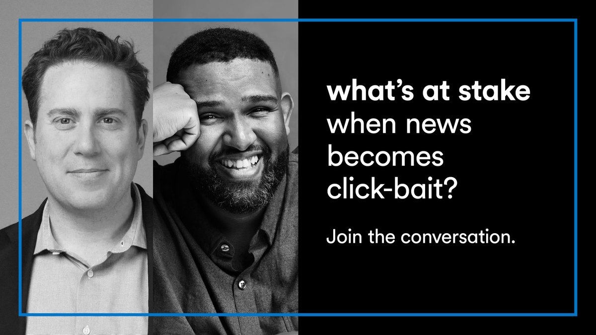 What's at stake when news becomes click-bait? Journalist Ben Smith (@semaforben) discusses his acclaimed new book, Traffic, in conversation with writer and CBC host Elamin Abdelmahmoud (@elamin88). May 22 at 7 pm | Toronto Reference Library Register: ow.ly/jeCu50RsZLr