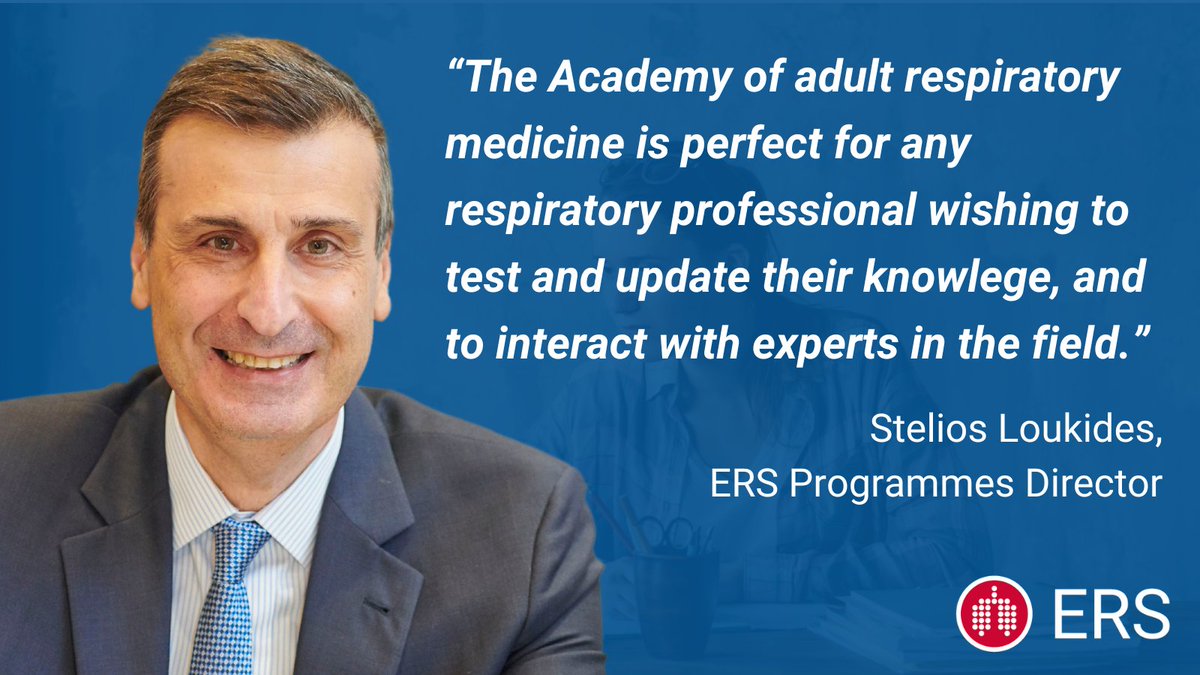 🚨 Next month! 🚨 There is not long left to register for the ERS Academy of adult respiratory medicine 2024 Part 1 | 18–20 June | Online Part 2 | 7 September, 2024 | Vienna, Austria Find out more: ersnet.org/events/academy…