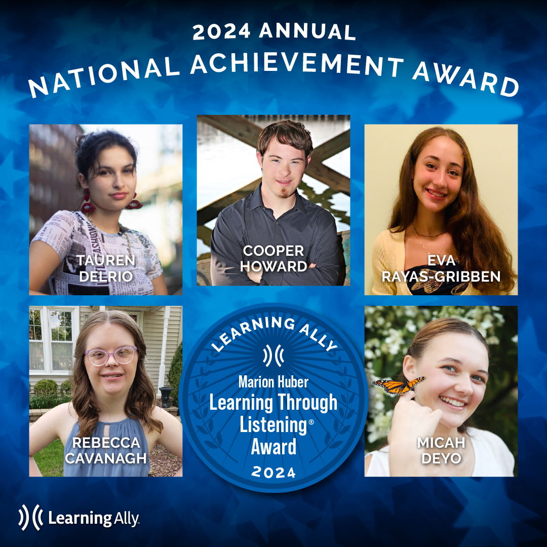 🎉 Celebrating success! Meet the winners of @Learning_Ally's Learning Through Listening Award 🏆 These students are not just excelling academically—they're inspiring everyone! 💪 #LearningThroughListening Read their stories ➡️ ow.ly/lpge50Ru9ps