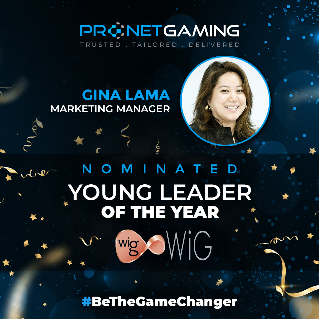 Congratulations to our very own marketing manager, Gina Lama, on her nomination as WIG Young Leader of the Year! We couldn't be prouder of her incredible achievement✨ #WomenInGaming #PronetGaming #BeTheGameChanger