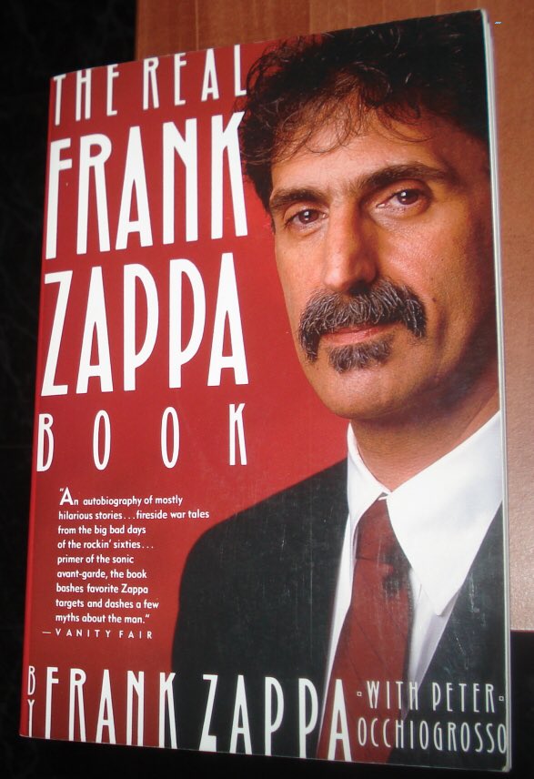 Just a few pages into Frank Zappa's autobiography and it's already amazing