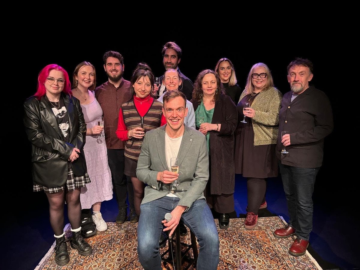 We had an incredible time celebrating the opening of Tom Moran Is A Big Fat Filthy Disgusting Liar. It was fantastic to see @tmoran93 on the Peacock Stage with our colleagues, friends and pals. Get your #FilthyLiar tickets below - on until May 25th🤫✨ bit.ly/3JlBxBd