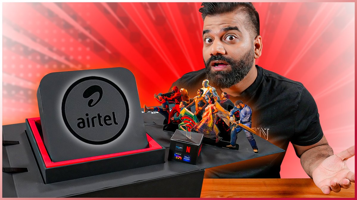 Airtel Xstream Box with Superfast Unlimited Entertainment🔥🔥🔥youtu.be/1l-uTbh5090 via @YouTubeIndia