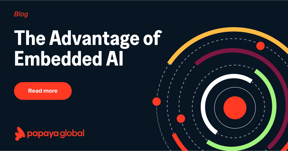 Is your payroll company using AI? Papaya's AI is embedded for quick and precise data mapping and standardization, payroll accuracy, and payment funding predictions, but you never see the AI itself. More in our blog👇 okt.to/ekxr39 #payrollpayments #GlobalPayWeek