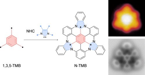 N-Heterocyclic Carbene-Derived 1,3,5-Trimethylenebenzene: On-Surface Synthesis and Electronic Structure

@J_A_C_S #Chemistry #Chemed #Science #TechnologyNews #news #technology #AcademicTwitter #AcademicChatter

pubs.acs.org/doi/10.1021/ja…