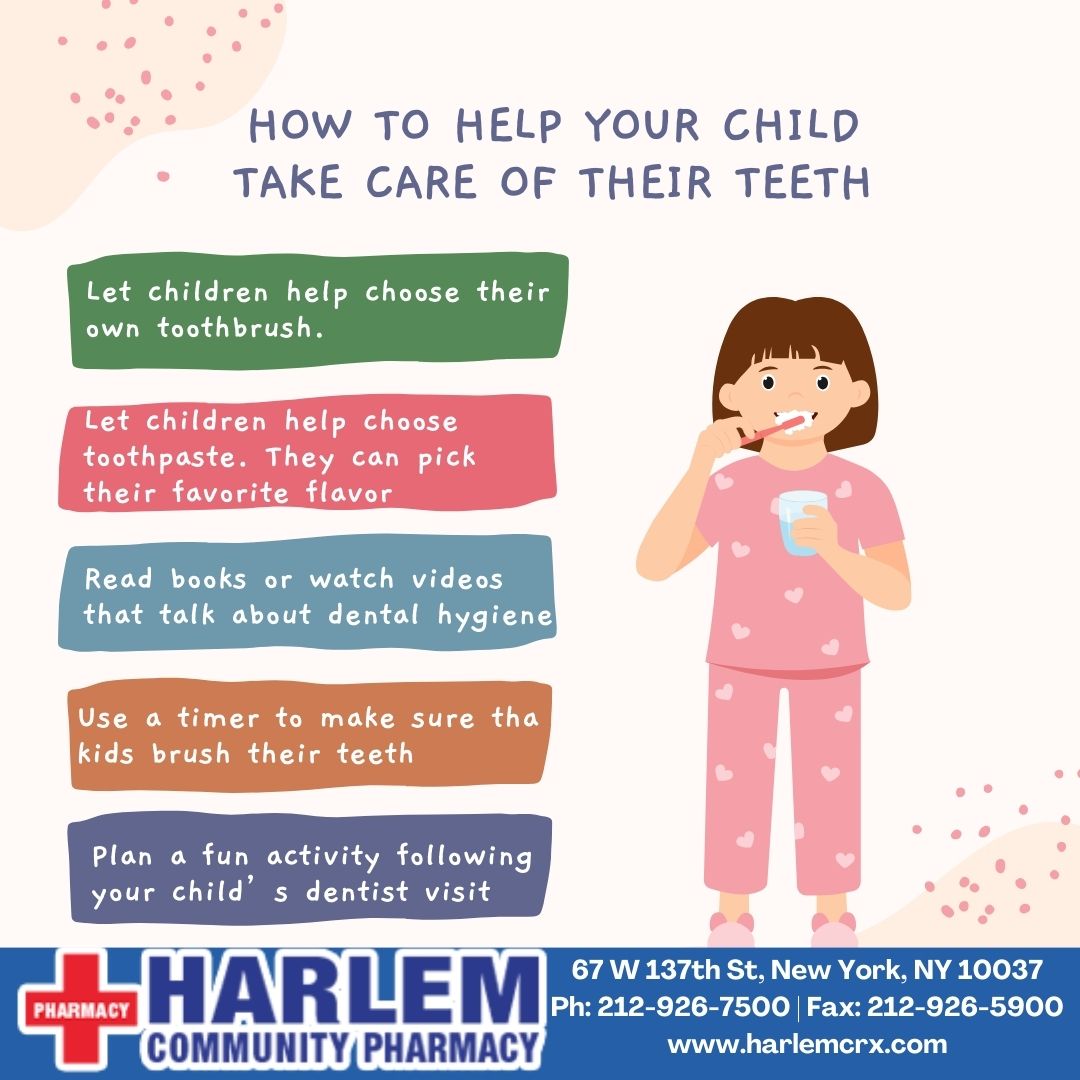 How To Help Your Child Take Care of Their Teeth 
#Teeth #HealthyTeeth #HealthTips