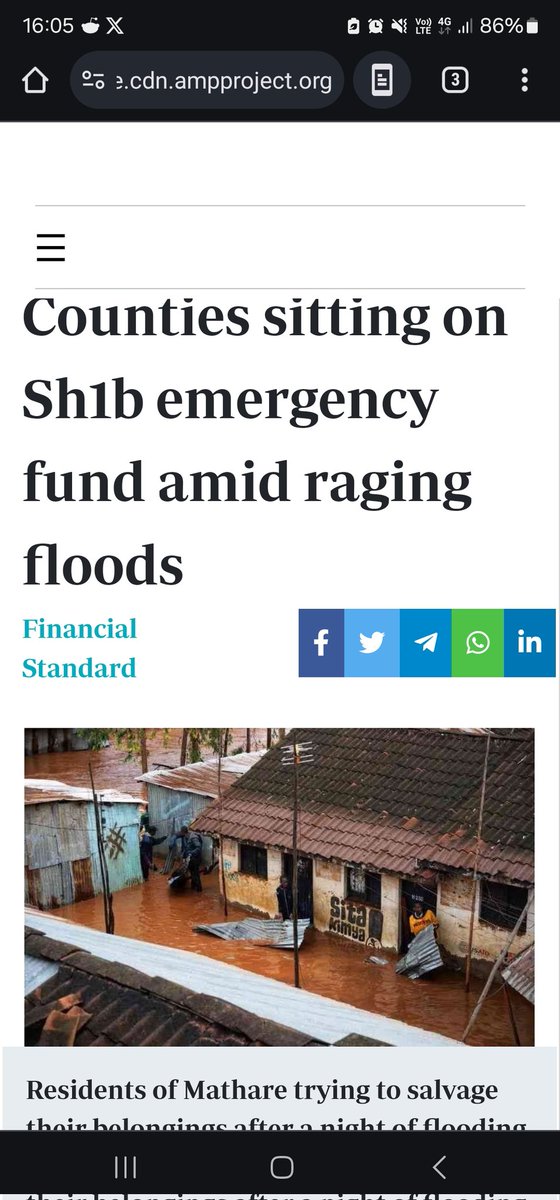 Outrageous! Kenya's death toll rises while counties sit on Sh973 million of emergency funds, leaving lives at risk. Nearly half of the Sh1.9 billion remains untouched! Urgency and accountability are needed NOW! #Kenya #EmergencyFunds  😡🚨