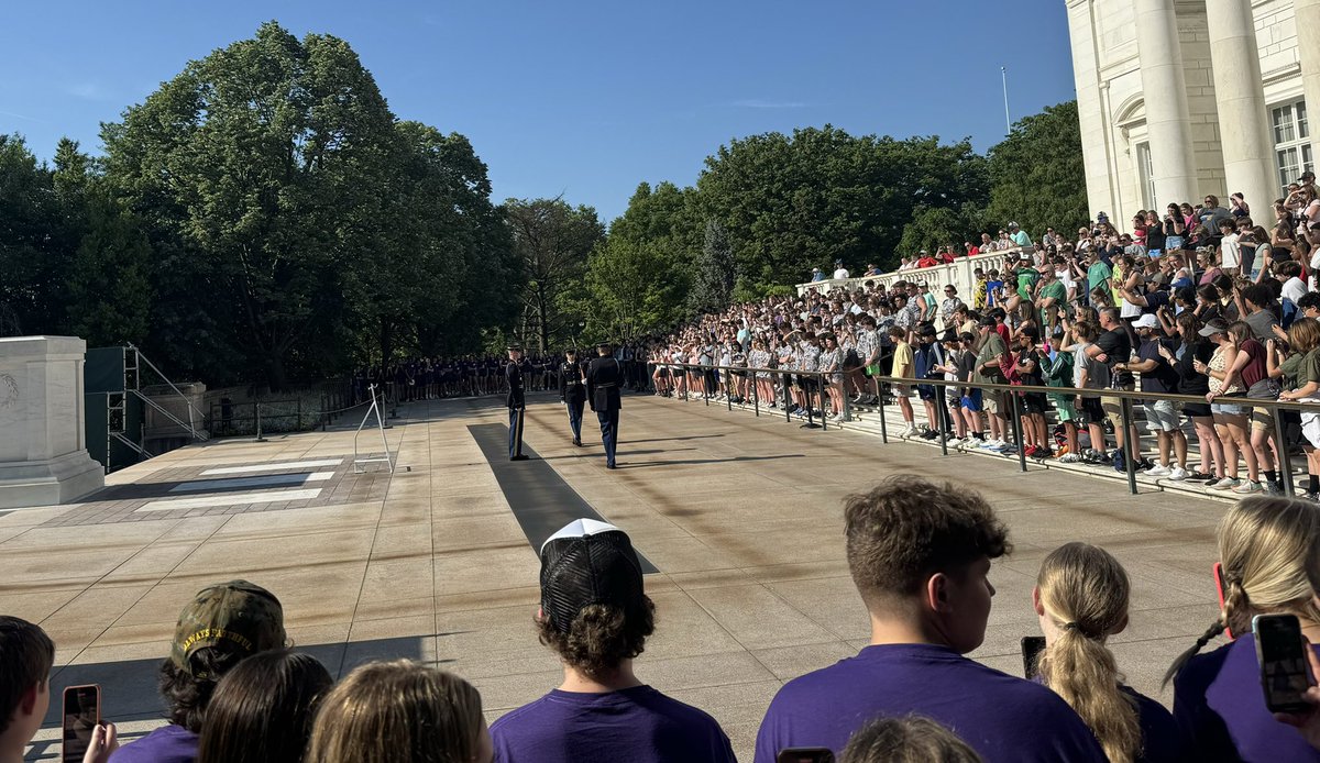 Changing of the Guard Ceremony- Bus 6 #NRinspiregreat