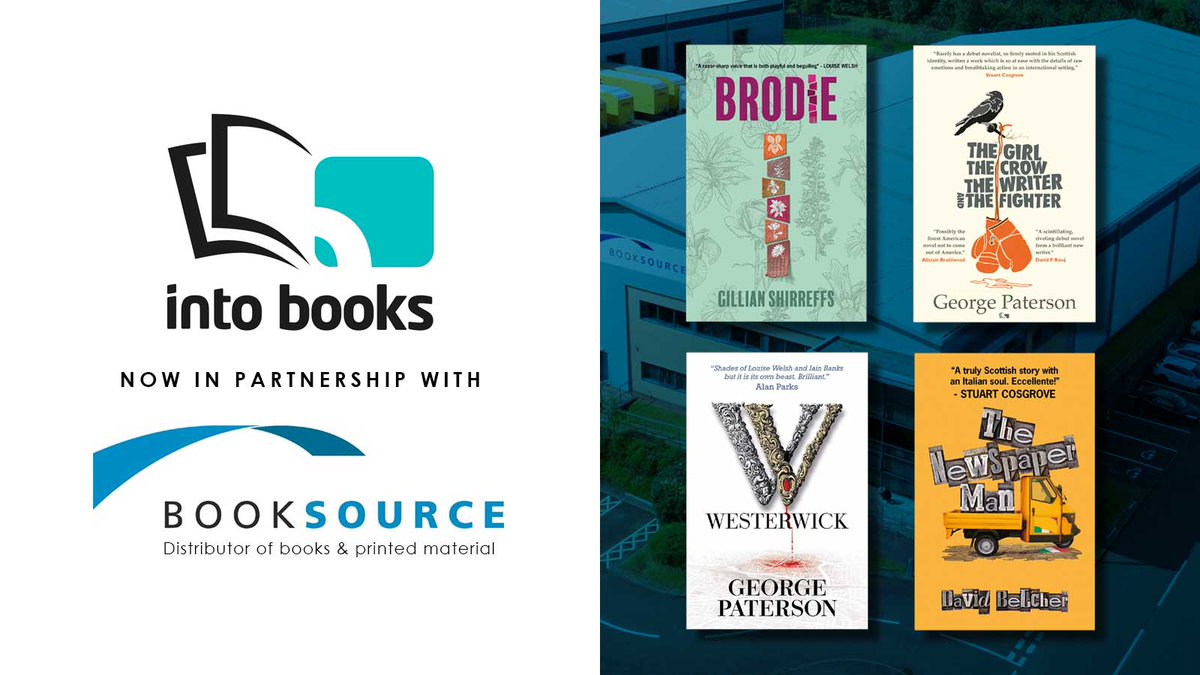 📚 Into Books has a busy old month coming up with events and new title announcements but first... We are delighted to now be officially partnering with the wonderful @BookSource1 book distributors.