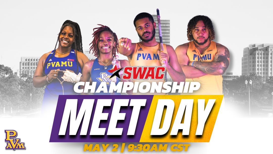 PVAMUT&F: It’s meet day for the Panthers as they compete in the opening day of the SWAC outdoor championship! 🗓️: May 2 ⏰: 9:30AM CST 🏟️: A.W. Mumford Stadium|Baton Rouge, LA 📺: buff.ly/3Qs4mzW 📊: buff.ly/3UIwstt