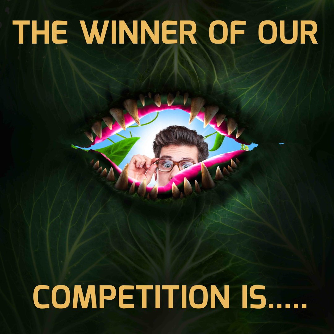 ⭐️ Huge Congrats to #LauraPagan who has won our Little Shop of Horrors competition. 🤩 Thank you to @doubletreehiltonhull, @plantandpainthull & @shootthebull_htt for your generous prize contributions. 🎍 You can still book here: bit.ly/3H8WUVg 🔗 #HTT #Hull