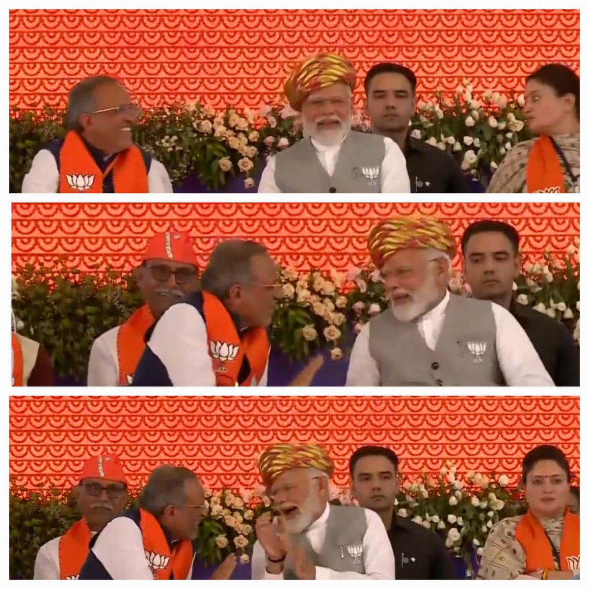 PIC OF THE DAY @narendramodi saheb @arjunmodhwadia saheb #PhirEkBaarModiSarkar #AbkiBaat400Paar