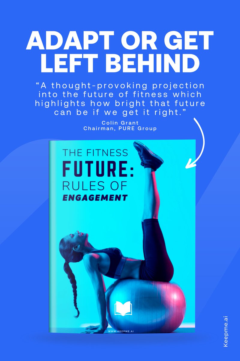 🚀 Ready to revolutionize your fitness journey? 

Grab Ian Mullane, Keepme’s CEO and Founder, UNGATED whitepaper on AI's role in fitness and stay ahead of the curve! eu1.hubs.ly/H08VJlM0

#fitnessindustry #airevolution #whitepaper #fitnessoperators #sibec #sibecamericas