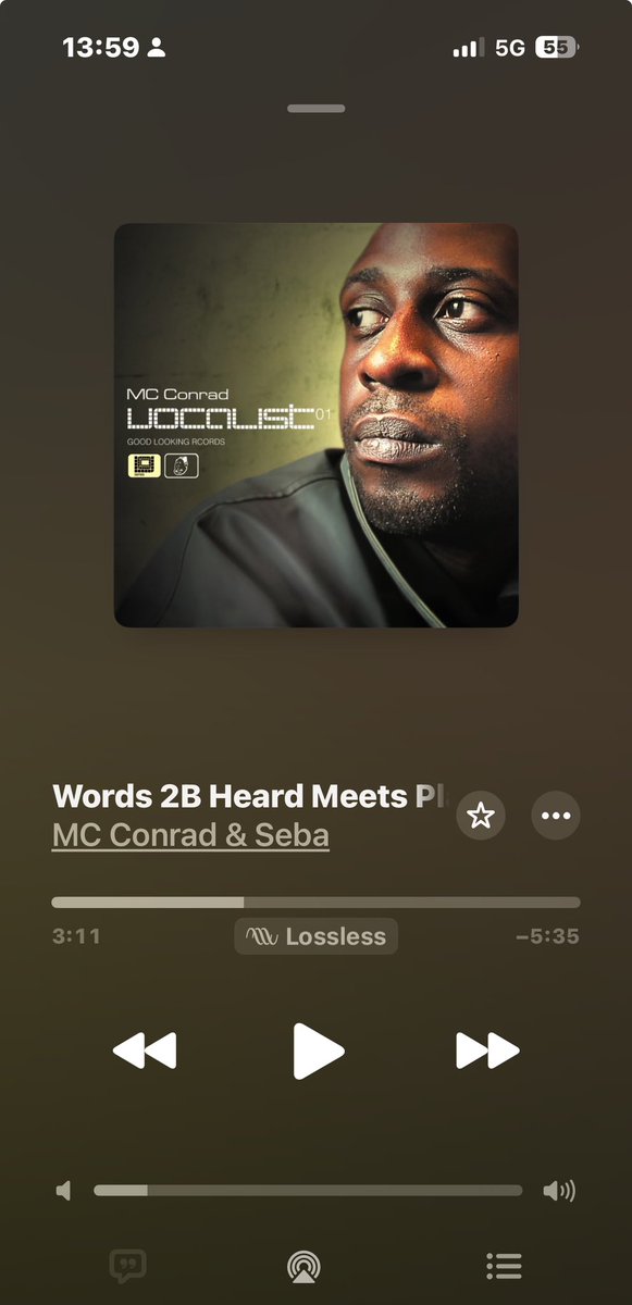 Back from shopping totally spent. 
Soundtrack today was #MCConrad RIP
Summer sounds from the #90s 
Chilled #drumandbass with lots of atmospheric.
And Conrad taking you through the ride.
Get outside if you can.