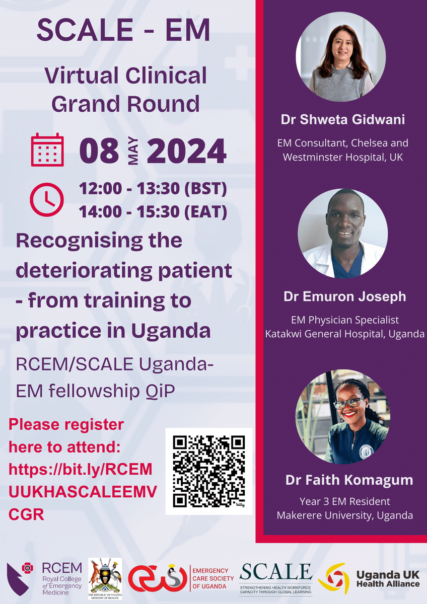 Join us next week for our next Grand Clinical round with @Global_EM @EmMakerere @MUST_EM @EmedUg @UUKHAhealth