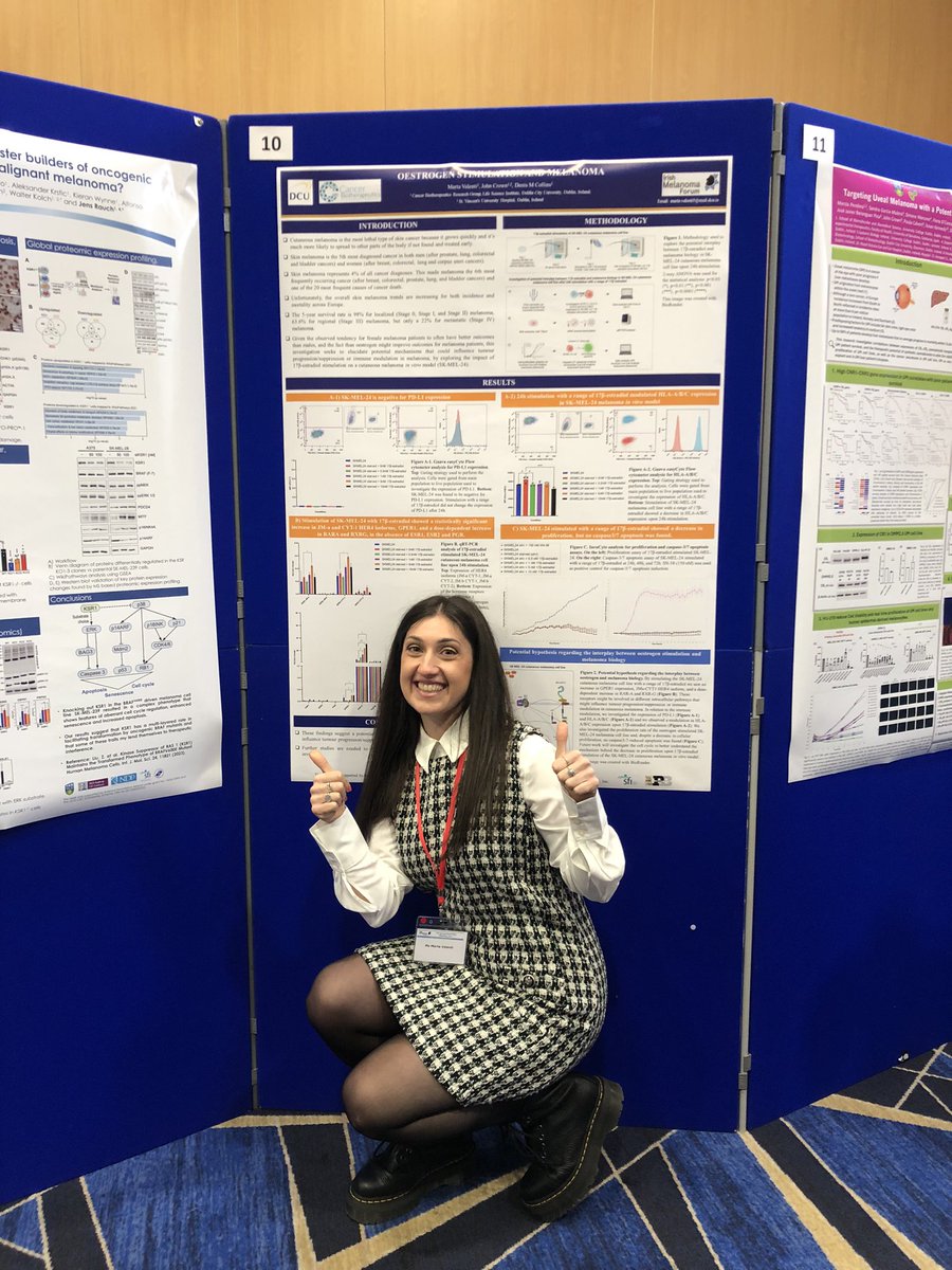 Marta Valenti, PhD (@martavalenti_) on Twitter photo Honoured to have shown part of my PhD work in a talk and a poster session at the <a href="/irishmelanoma/">Irish Melanoma Forum</a> 12th Annual Scientific Meeting 2024! So many interesting talks, opportunities for collaborations and networking 🤓 Many thanks to <a href="/coileain/">Denis Collins</a> <a href="/ProfJohnCrown/">ProfJohnCrown</a> @scienceirel <a href="/pumabiotech/">@PumaBiotech</a> Honoured to have shown part of my PhD work in a talk and a poster session at the <a href="/irishmelanoma/">Irish Melanoma Forum</a> 12th Annual Scientific Meeting 2024! So many interesting talks, opportunities for collaborations and networking 🤓 Many thanks to <a href="/coileain/">Denis Collins</a> <a href="/ProfJohnCrown/">ProfJohnCrown</a> @scienceirel <a href="/pumabiotech/">@PumaBiotech</a>
