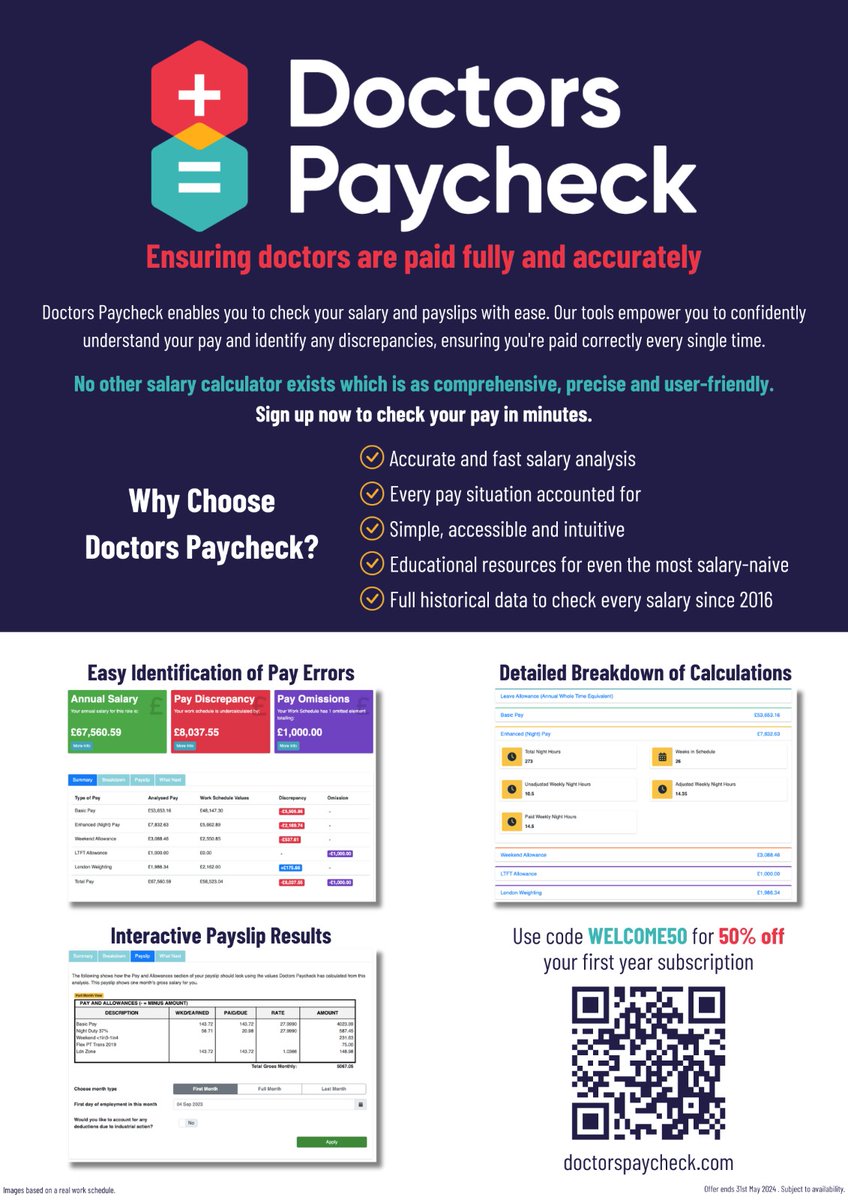 Dom Carr (@dominicarr) on Twitter photo This got quite a lot of traction, so thank you to everyone for taking an interest. We have been working very hard on these issues and are excited to launch <a href="/DoctorsPaycheck/">Doctors Paycheck</a>. Sign up at doctorspaycheck.com to quickly, easily and, above all, accurately check your pay. This got quite a lot of traction, so thank you to everyone for taking an interest. We have been working very hard on these issues and are excited to launch <a href="/DoctorsPaycheck/">Doctors Paycheck</a>. Sign up at doctorspaycheck.com to quickly, easily and, above all, accurately check your pay.