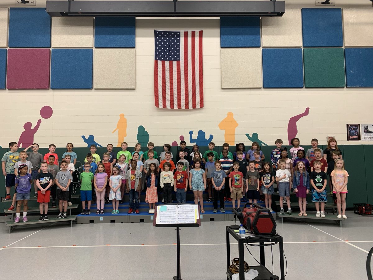 Today is the day!  Good luck NF 2nd graders on your spring music program.