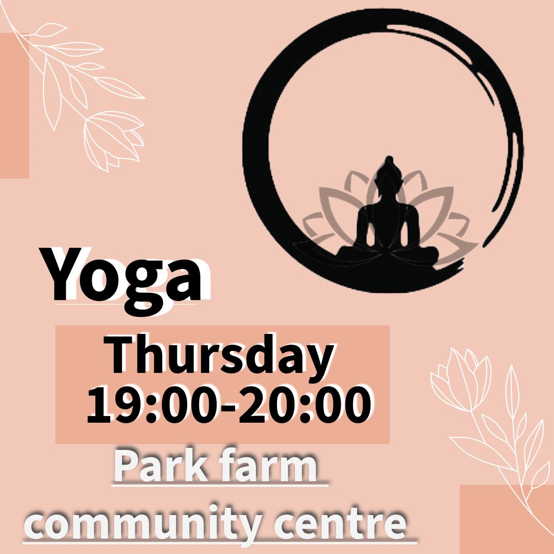 Free yoga tonight 19:00-20:00 at park farm community centre. #yoga @tnlcommunityfund @CGLStHelens @sthelensstar @sthelenscouncil @knaufinsulationuk