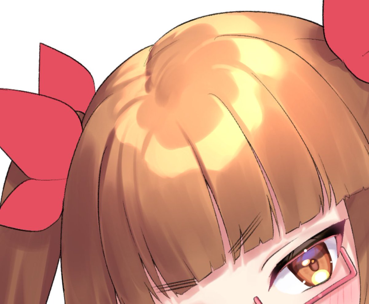 「毎日投稿289日目 髪の塗り#毎日投稿 #一日一絵 #イラスト #wip #進捗」|松風ナイトのイラスト