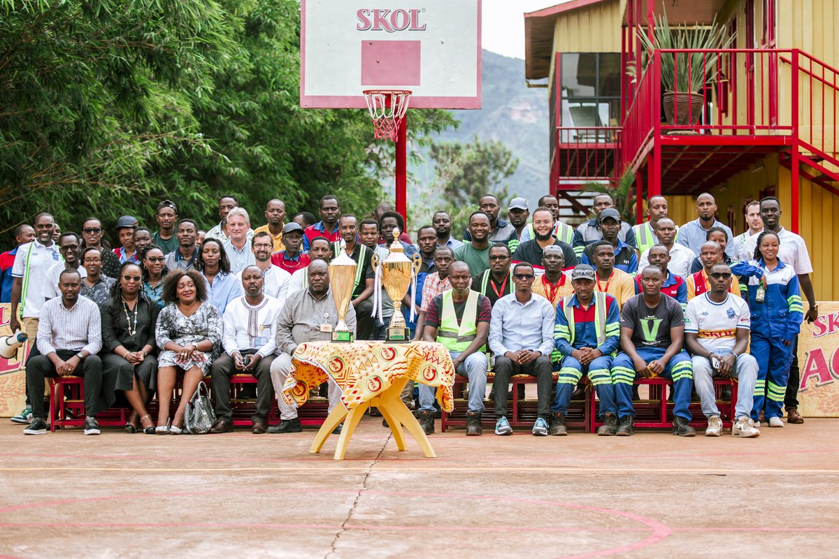 We are thrilled to announce that we visited SKOL Brewery Ltd, our main club partner

We proudly presented the 2 trophies we won: The Rwandan League and Peace Cup

We also received a generous bonus cheque of 11 million Rwfs after enjoying delightful lunch with all SKOL employees