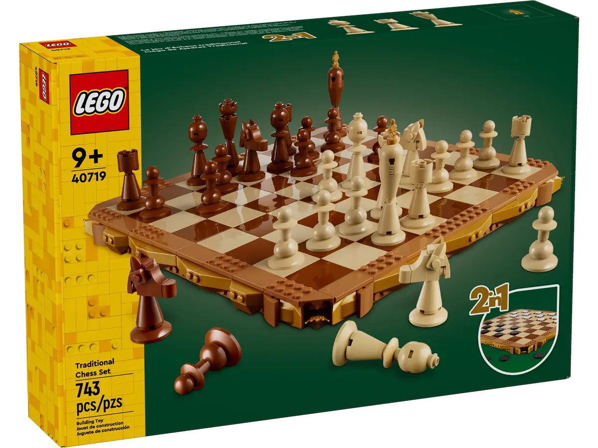 LEGO just revealed this INCREDIBLE Chess Set