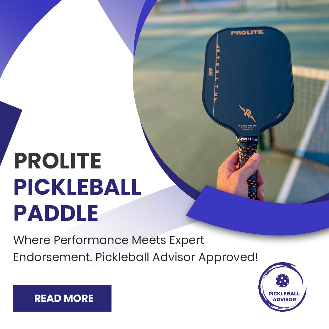 Discover the ultimate #game #changer in pickleball #equipment: the #Prolite #Pickleball #Paddle! Trusted by our #experts at #PickleballAdvisor, this paddle underwent rigorous #testing to ensure peak performance and precise control on the court.

Learn more bit.ly/3QafUbi