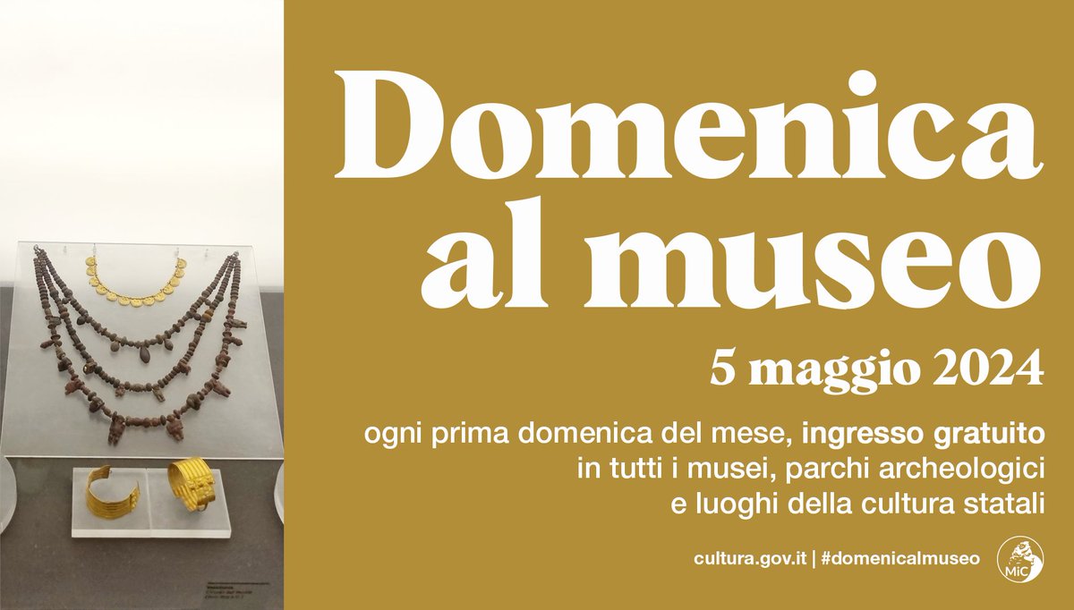 Il #5Maggio torna al #MAP e alla mostra #Perterraepermare la #domenicalmuseo, l’iniziativa del Ministero della Cultura che consente l’ingresso gratuito, ogni prima domenica del mese.
📷 089/848181
📷 Reperti in prestito dal Museo Archeologico Nazionale di Firenze - DRM Toscana