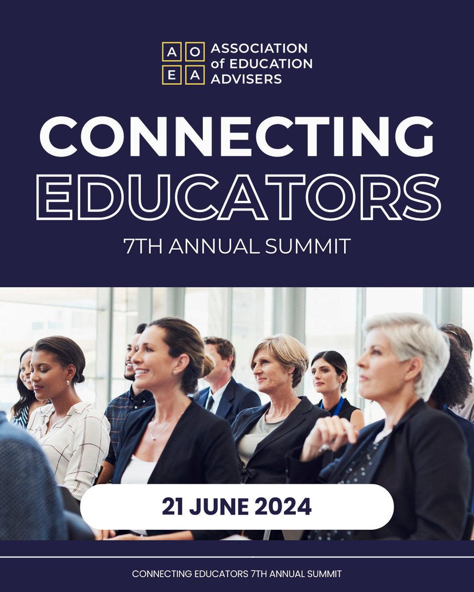 Our highly anticipated 7th Annual #AoEA #ConnectingEducators Summit is just around the corner! 🎓 Join us on Friday, 21st June 2024, at the Radisson Hotel York for a day filled with inspiration, learning, and #EducationNetworking Read more: loom.ly/Z8SemRE